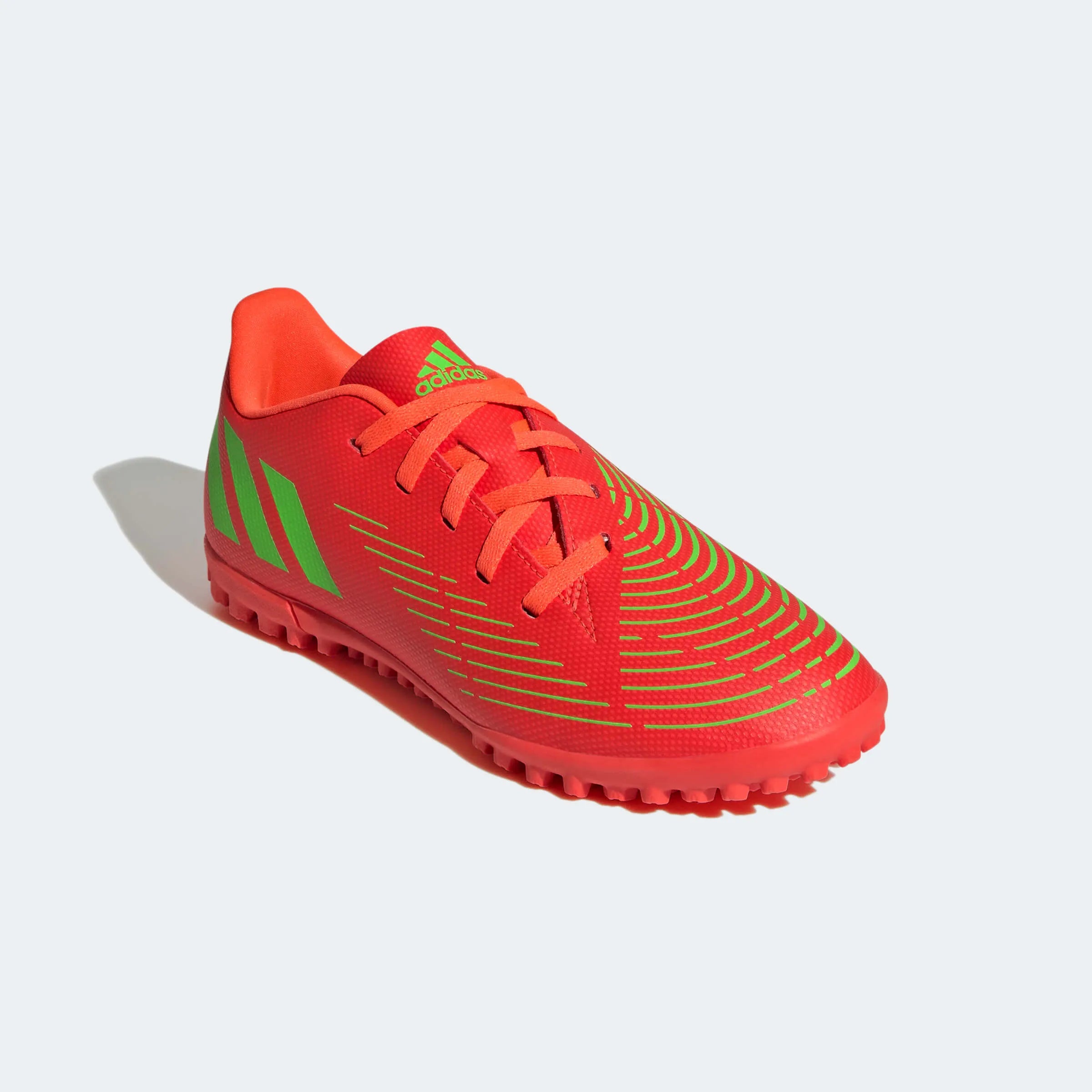 adidas Kids Predator Edge .4 Turf - Solar Red-Solar Green (Diagonal 1)