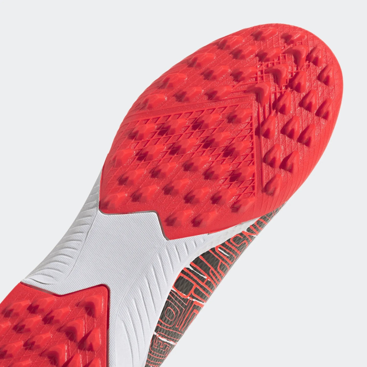 adidas JR X SpeedPortal Messi .3 Turf - White-Black-Solar Red (Detail 2)