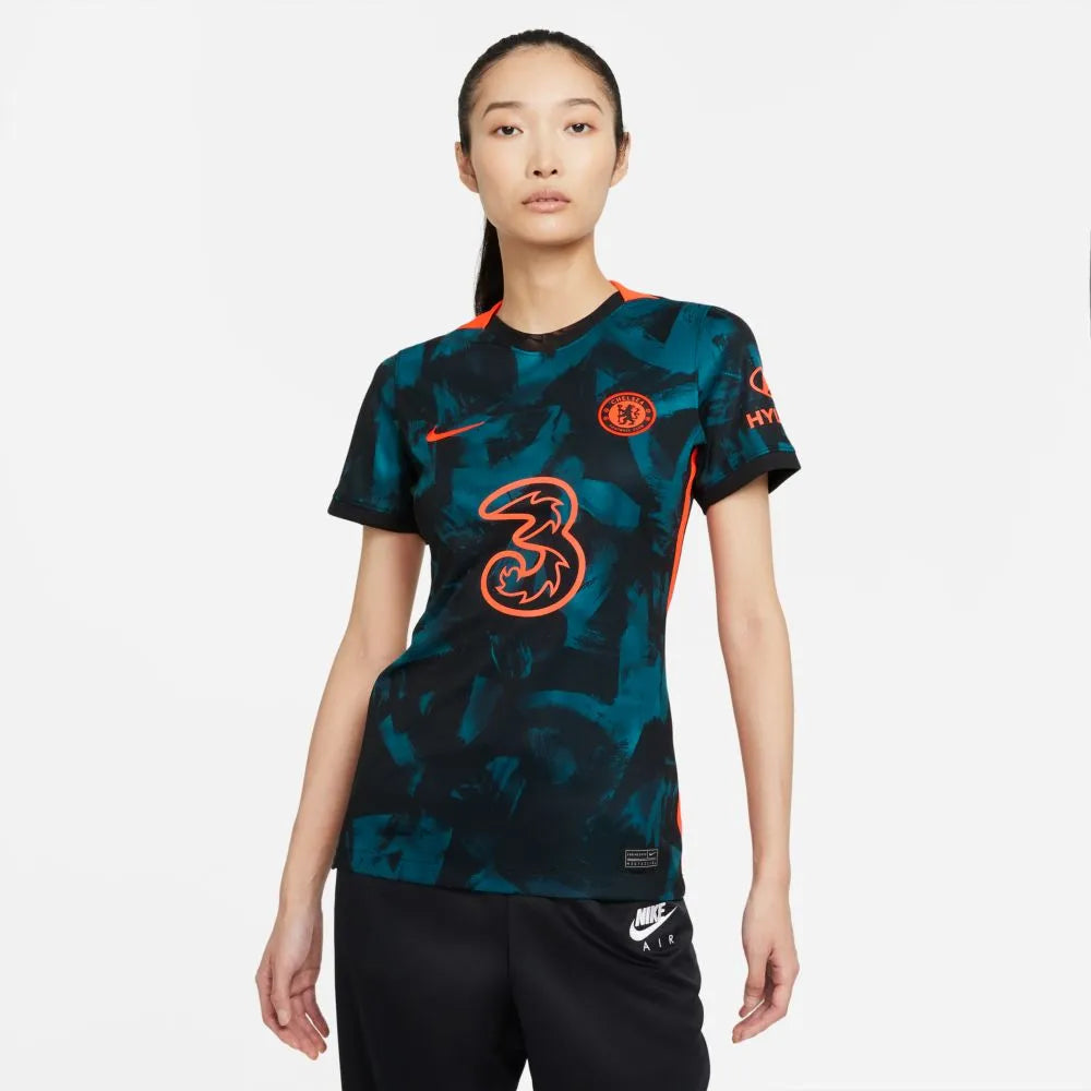 Nike 2021 22 Chelsea Women Third Jersey Blustery Hyper Crimson