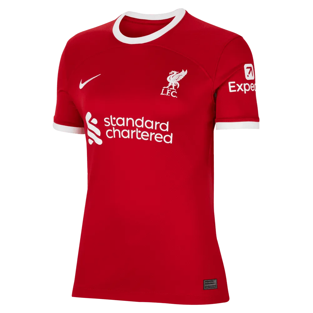 Nike 2023-24 Liverpool Womens Stadium Home Jersey (Front)