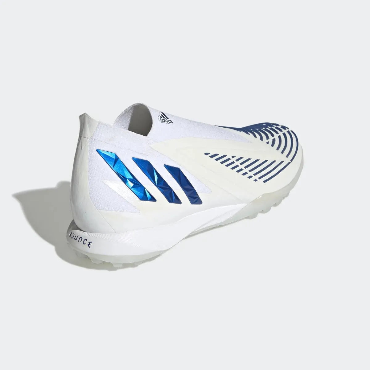 adidas Predator Edge .1 Turf - White-Blue (Diagonal 2)