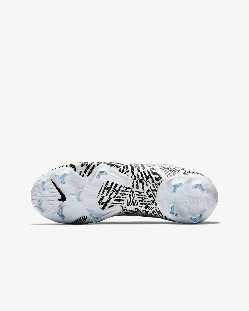 Nike JR Vapor 12 Elite Neymar FG - White-Black-Red