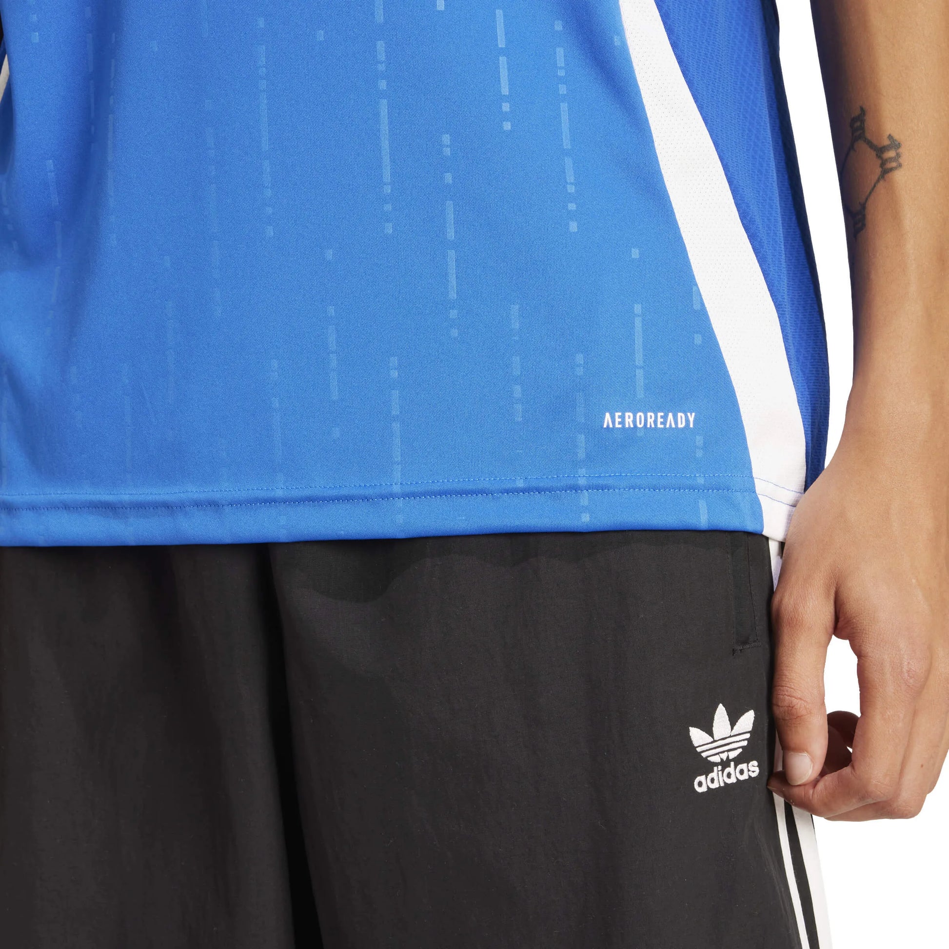 adidas 2024-25 Italy Men's Stadium Home Jersey (Detail 2)