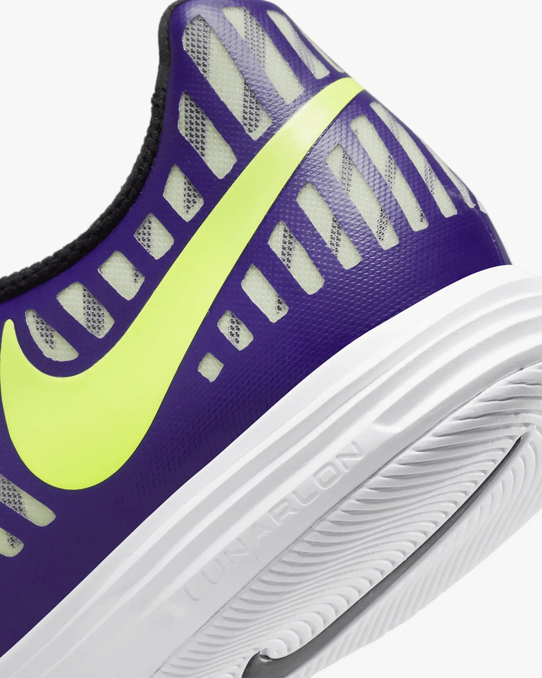 Nike Lunar Gato II Indoor - Purple-Volt (Detail 2)