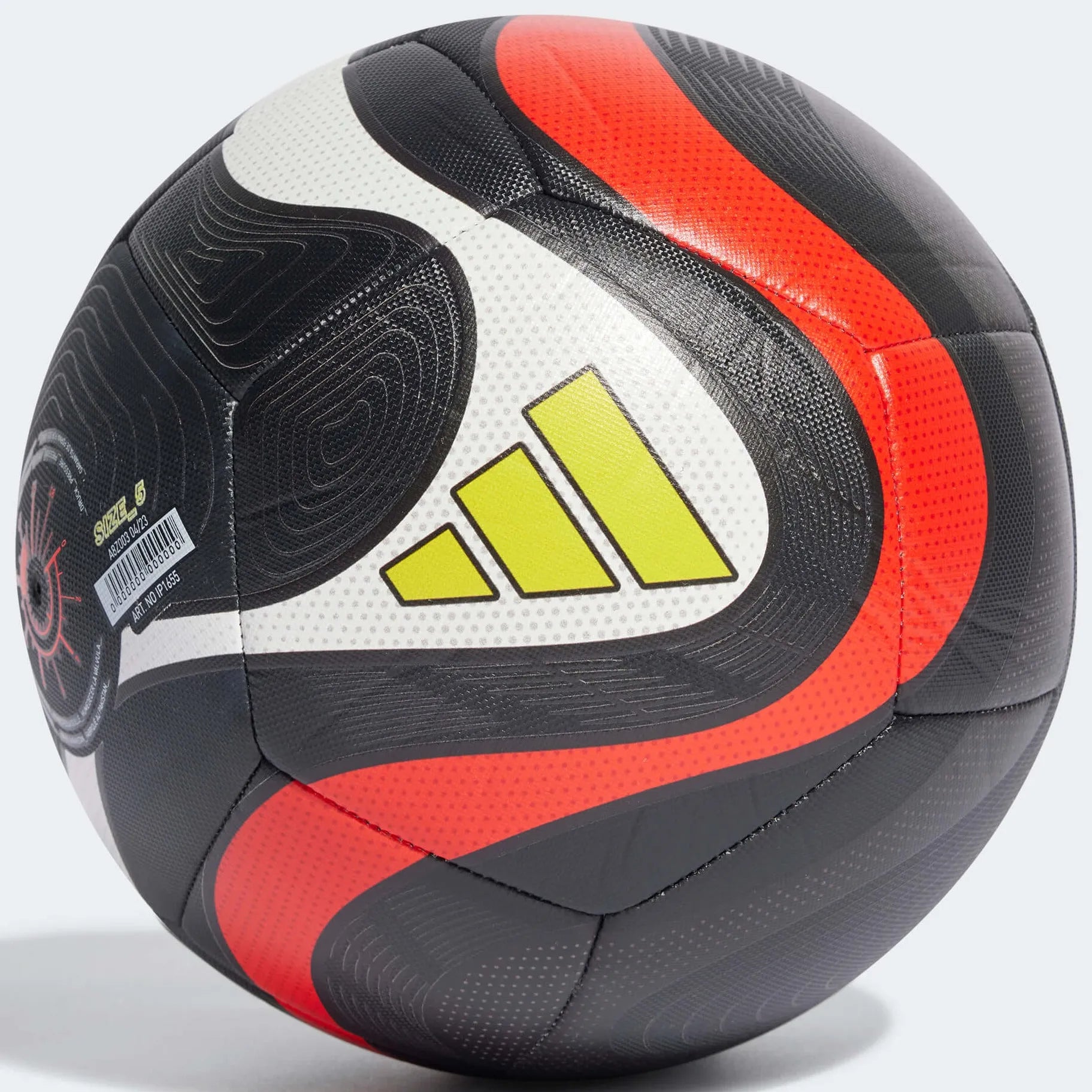 adidas Predator Training Ball Core Black - Solar Red - Team Solar Yellow 2 (Back)