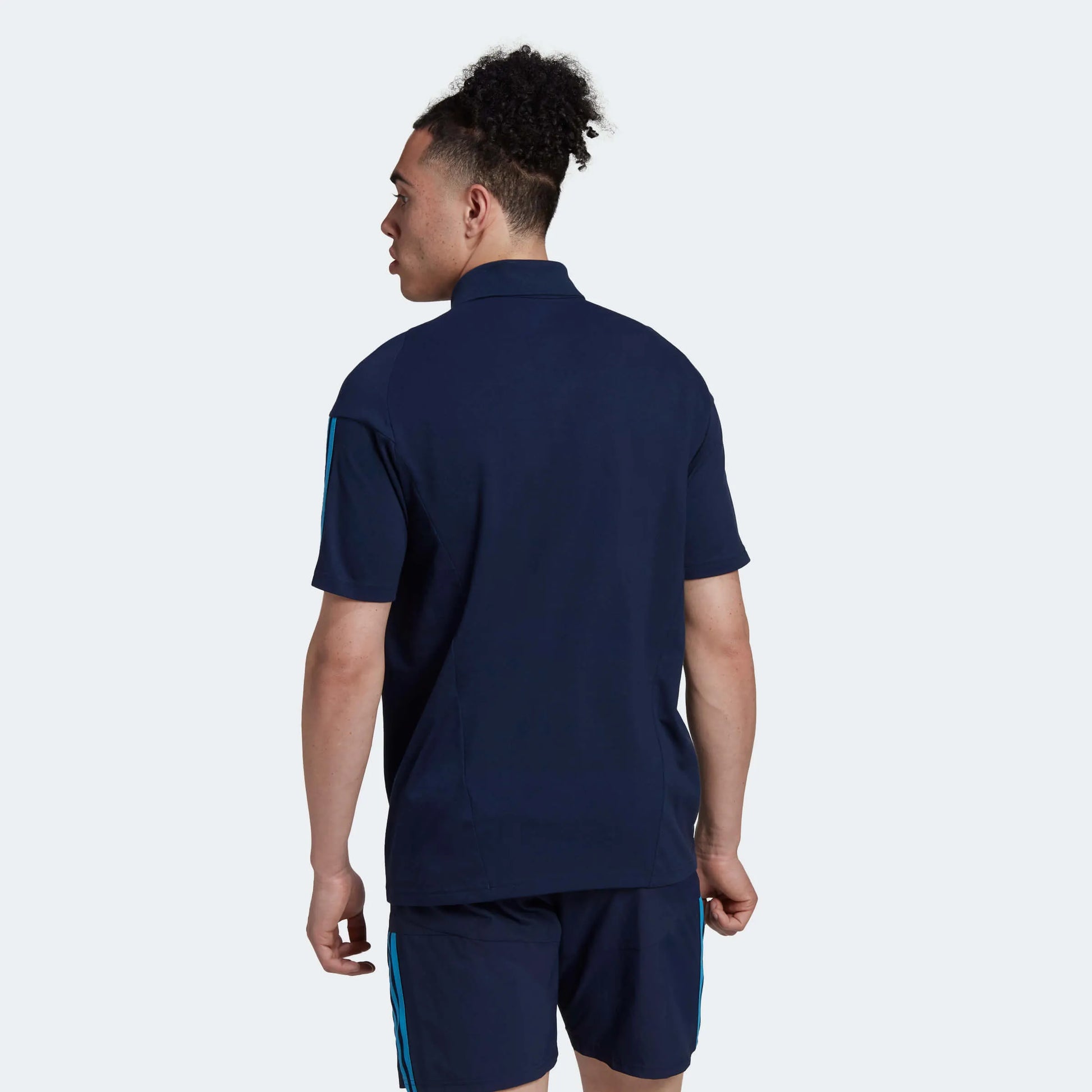 adidas 2022-23 Argentina Polo Night Indigo (Model - Back)