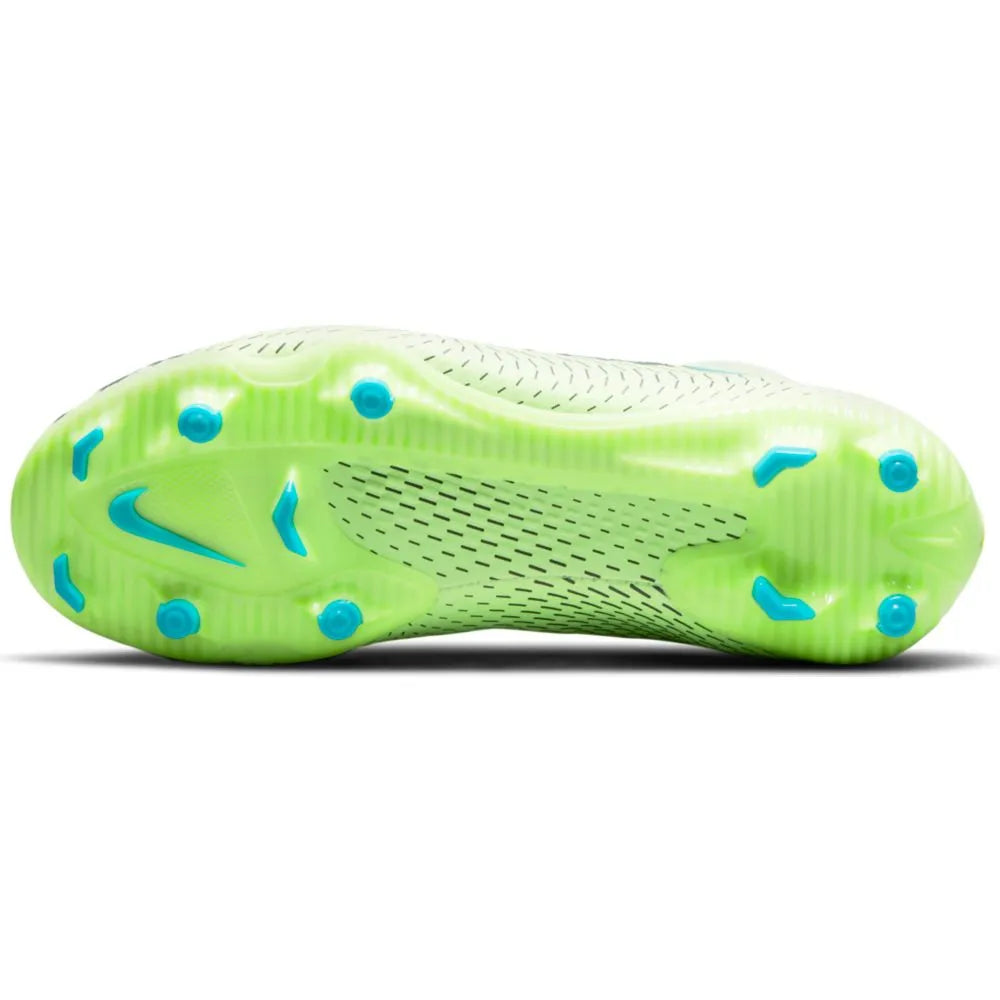 Nike JR Phantom GT Academy DF FG-MG - Lime Glow-Aquamarine (Bottom)