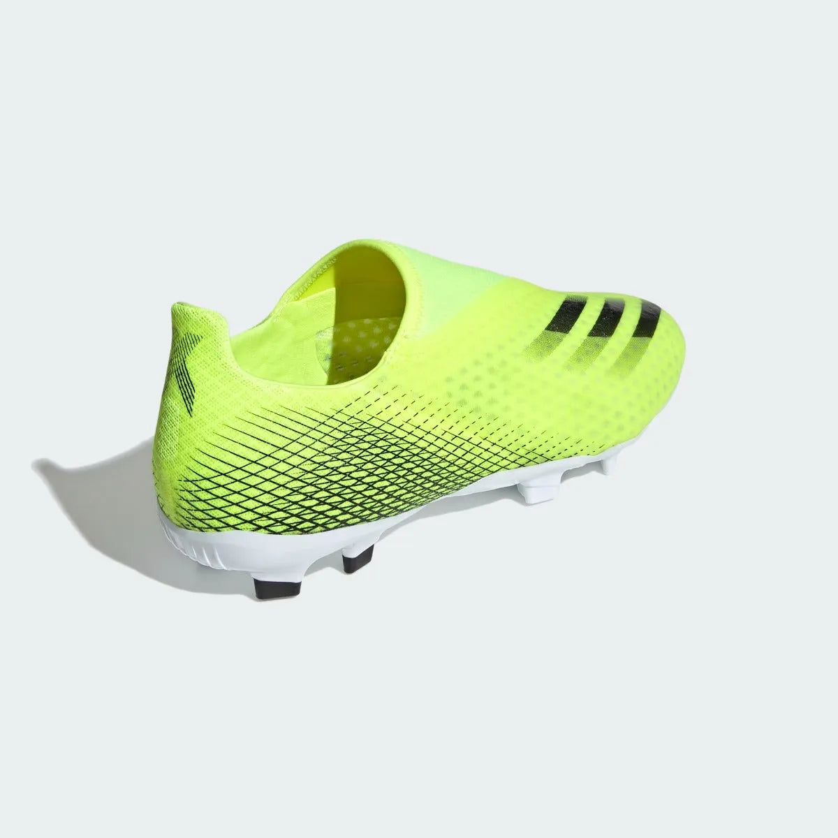 Adidas X Ghosted .3 Laceless FG - Volt-Black