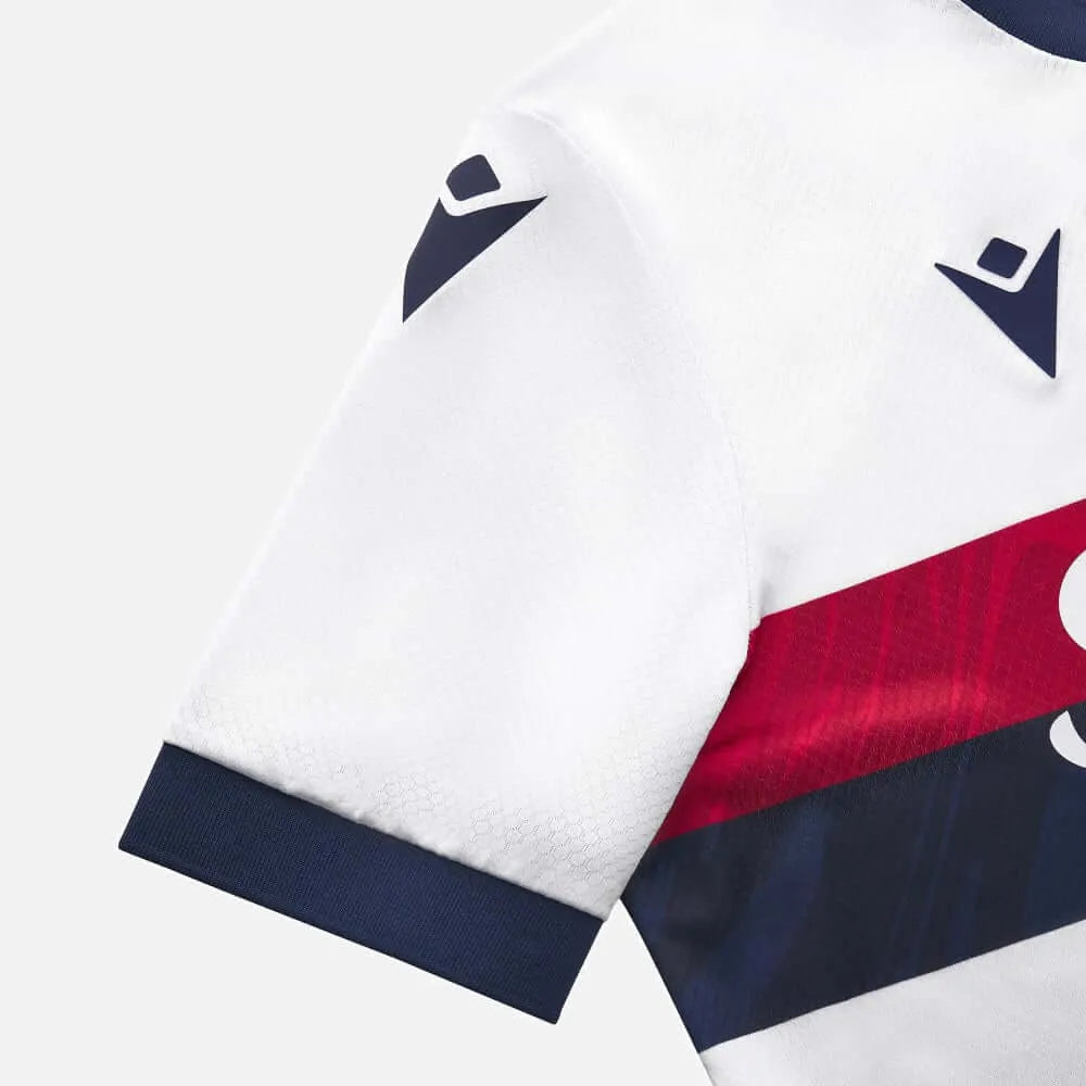 Macron 2024-25 Bologna Men's Authentic Away Soccer Jersey