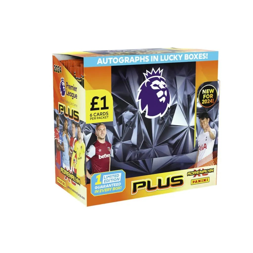 2023-24 Panini Adrenalyn XL Plus Premier League Cards BOX (50 Packs Each) (Box - Close)