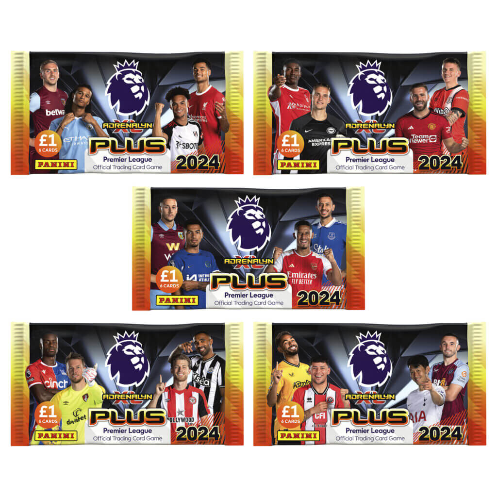 2023-24 Panini Adrenalyn XL Plus Premier League Cards BOX (50 Packs Each) (Packs)