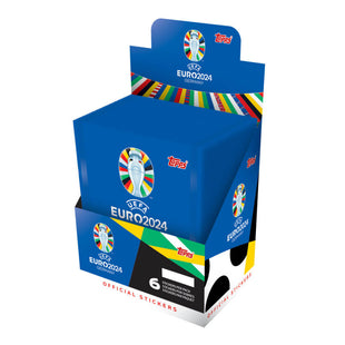 2024 Topps UEFA Euro Stickers BOX (50 Packs Each) (Box)