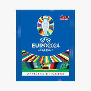 2024 Topps UEFA Euro Stickers PACK (6 Stickers Each) (Pack)