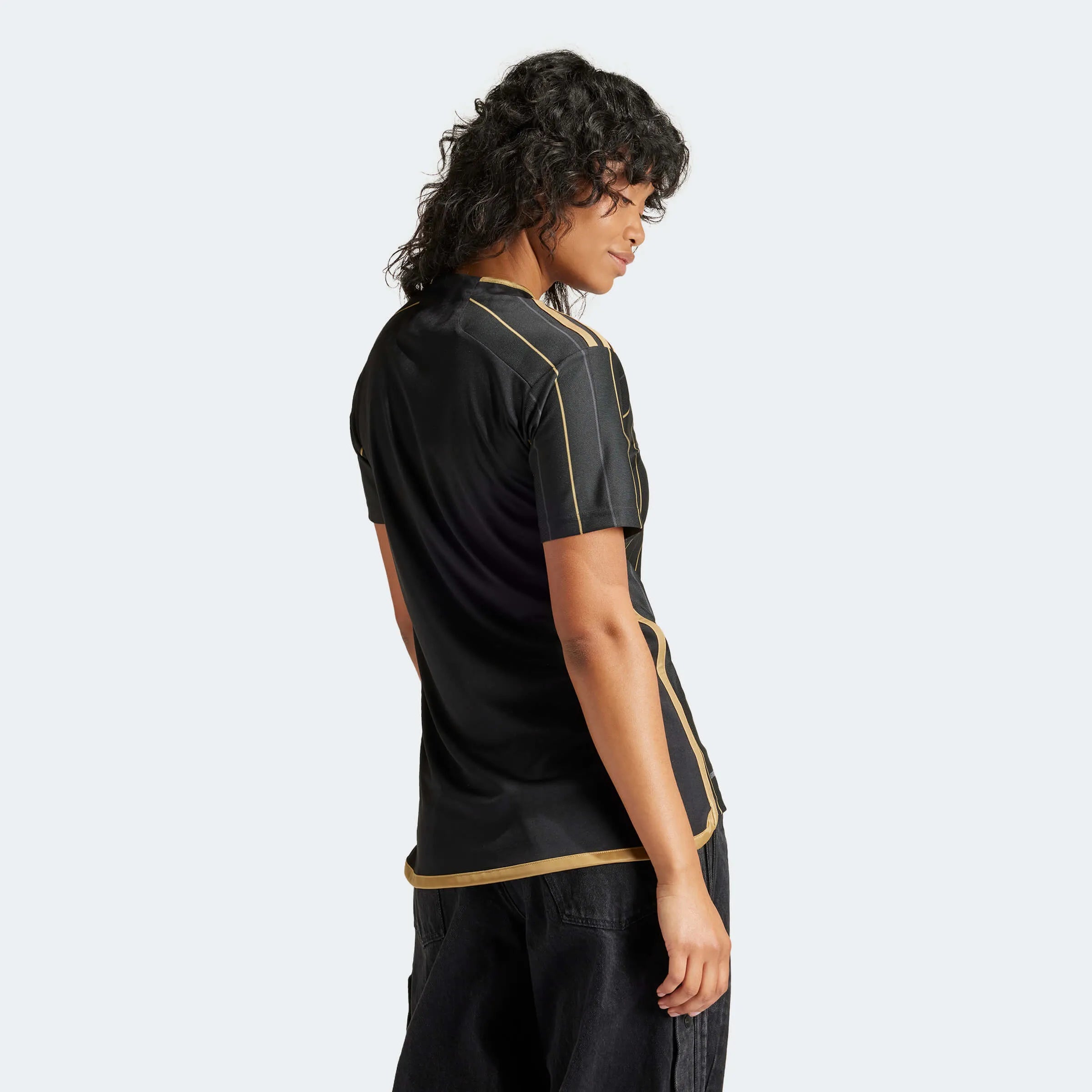 adidas 2024-25 LAFC Women's Stadium Home Jersey (Model - Back)