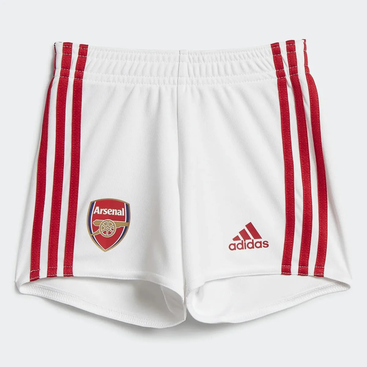 adidas 22-23 Arsenal Home Baby Kit - Scarlet-White (Shorts - Front)