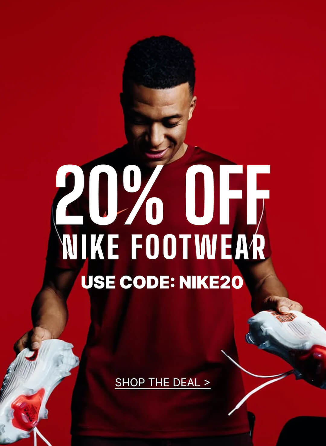 20% Off Nike Footwear (Collection)