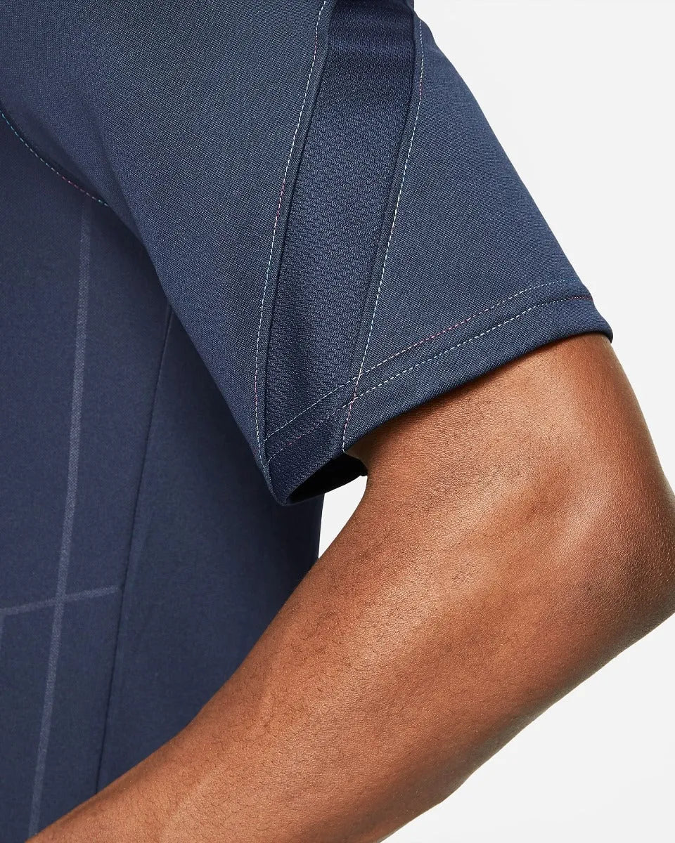 Nike 2021-22 Barcelona Pre-Match Jersey - Obsidian (Detail 3)