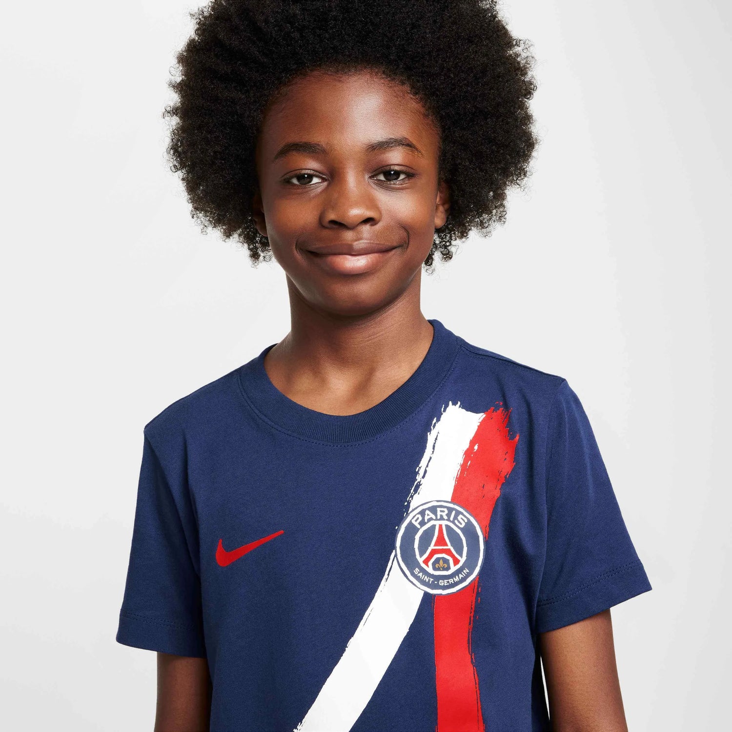 Nike 2024-25 PSG Youth Iconic Tee (Detail 1)