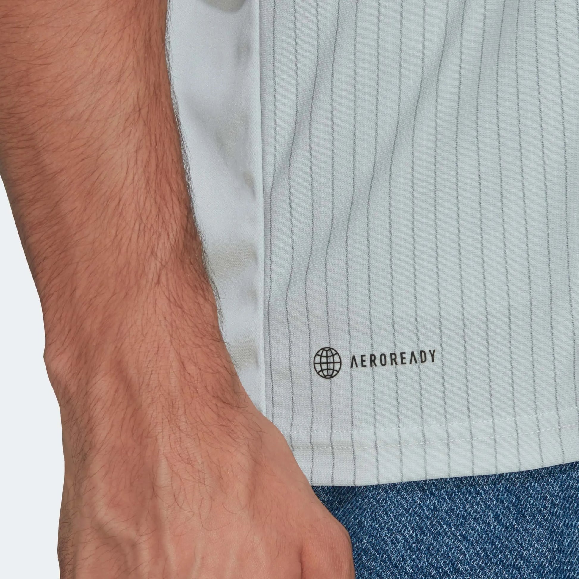 adidas 2023 St. Louis City Away Jersey - Clear Grey-Indigo (Detail 2)
