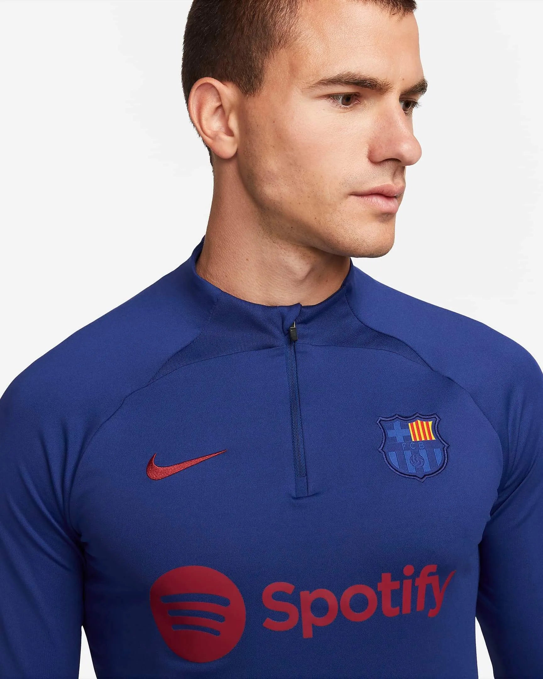Nike 2023-24 Barcelona Men's Strike DF Drill Top (Detail 1)