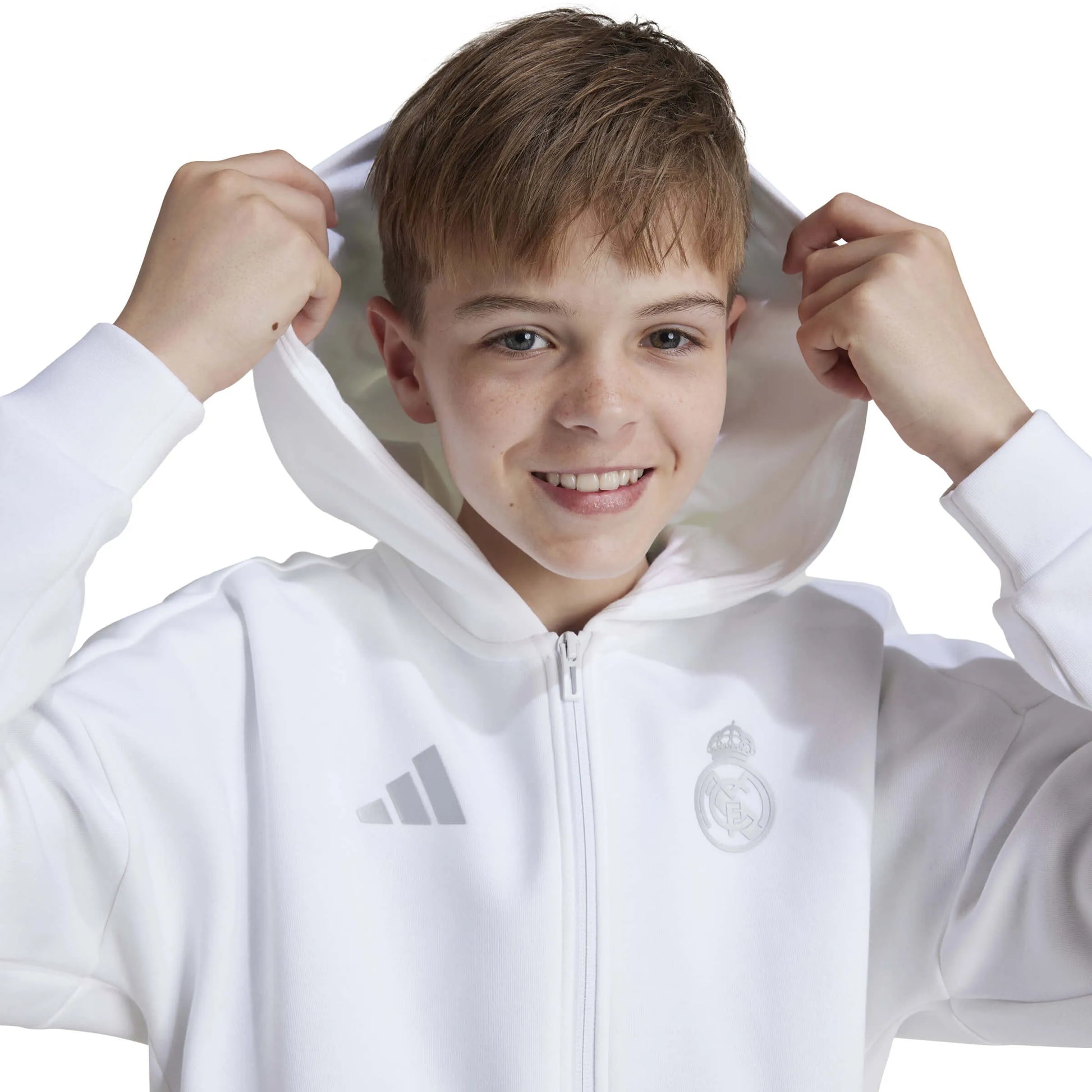 adidas 2024-25 Real Madrid Youth Anthem Jacket (Detail 1)