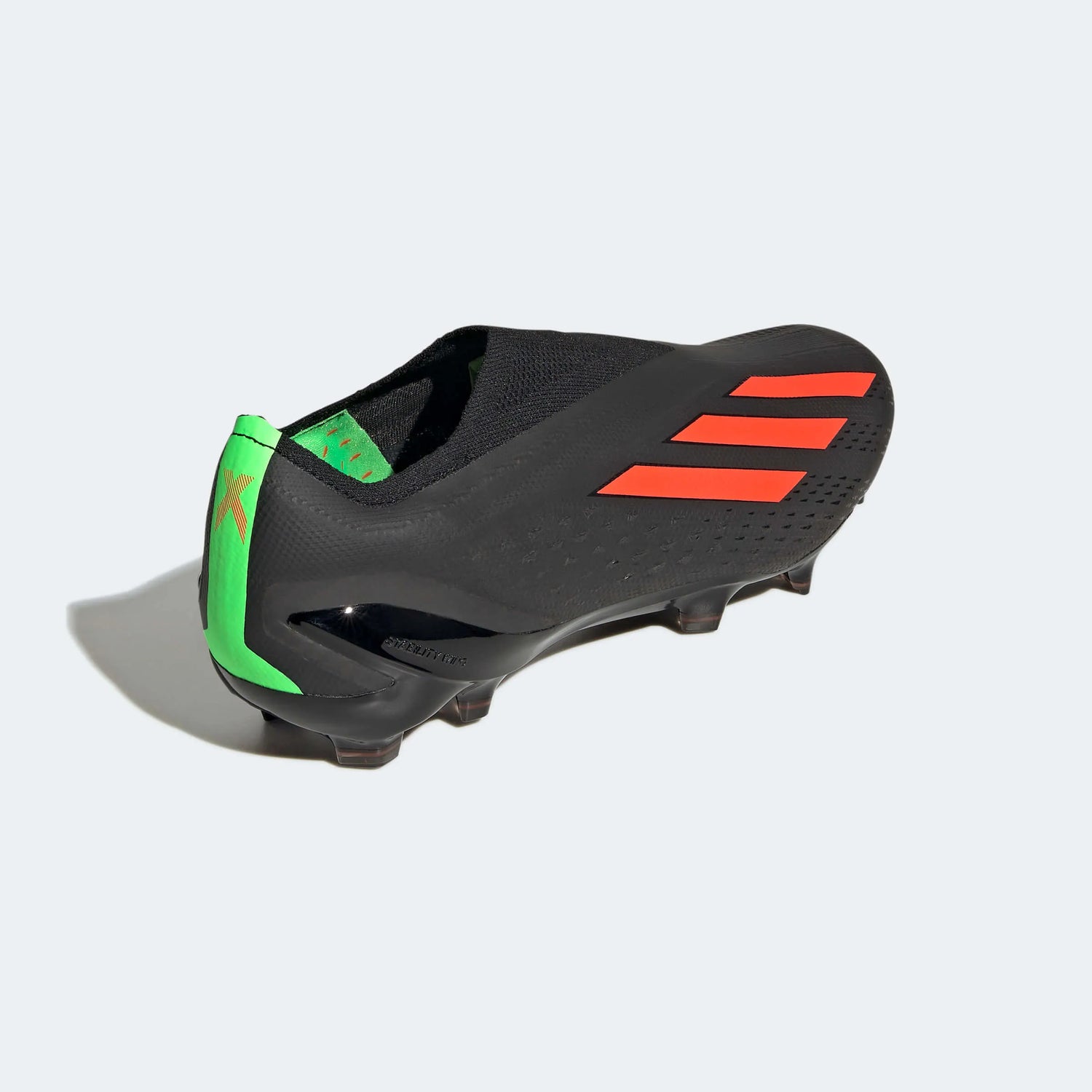 adidas X SpeedPortal + FG - Black-Solar Red (Diagonal 2)