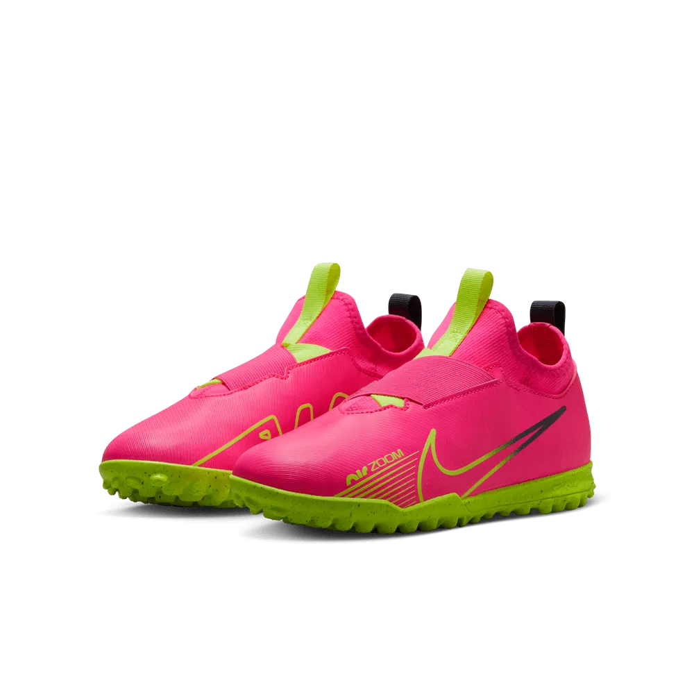 Nike Jr Zoom Vapor 15 Academy Turf - Luminous (SU23) (Pair - Lateral)