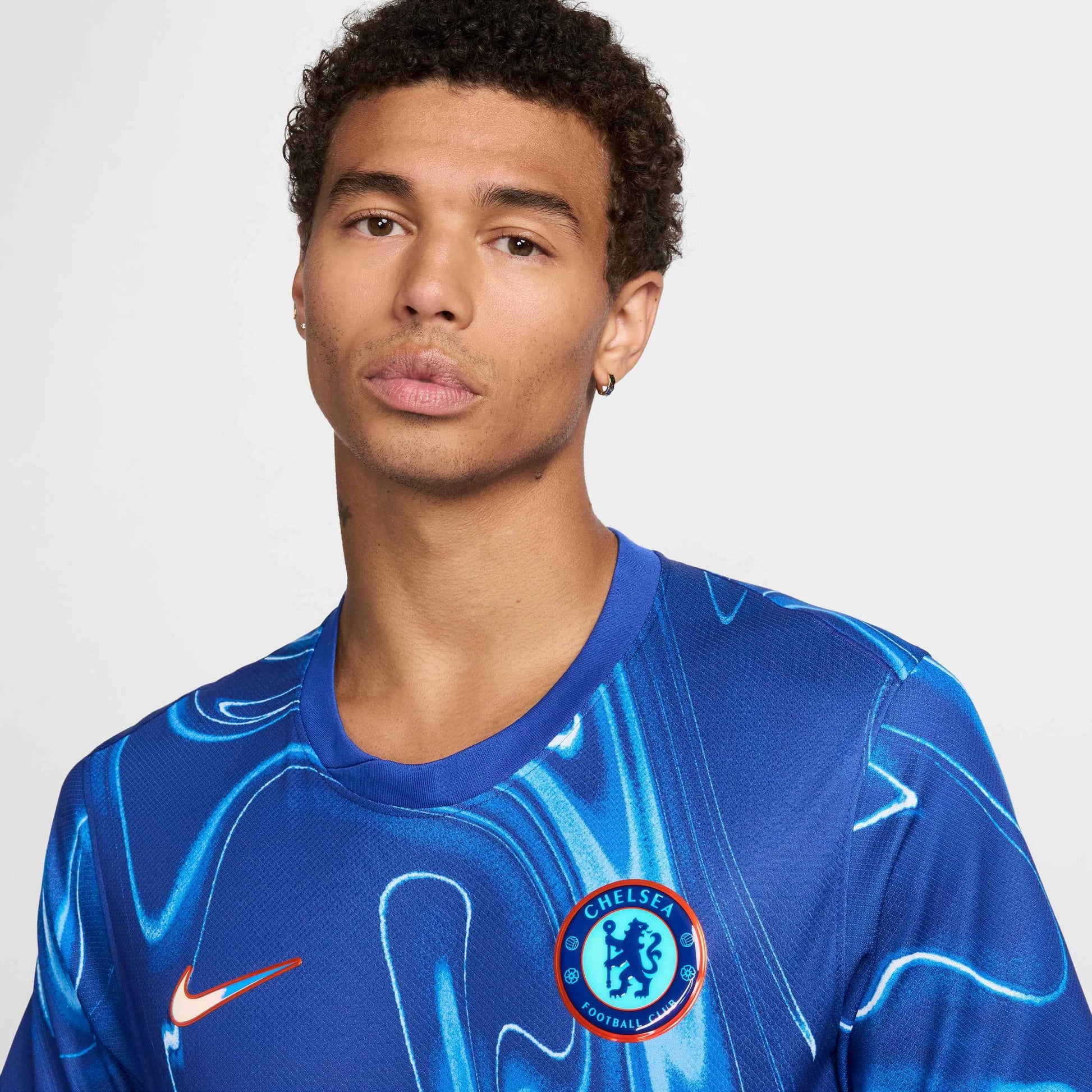 Nike 2024-25 Chelsea Men's Stadium Home Jersey (Detail 1)