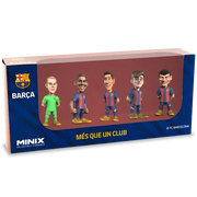Minix Barcelona 7 cm 5-Pack - Araujo, Ter Stegen, Lewandowski, Gavi, Pedri (Set)