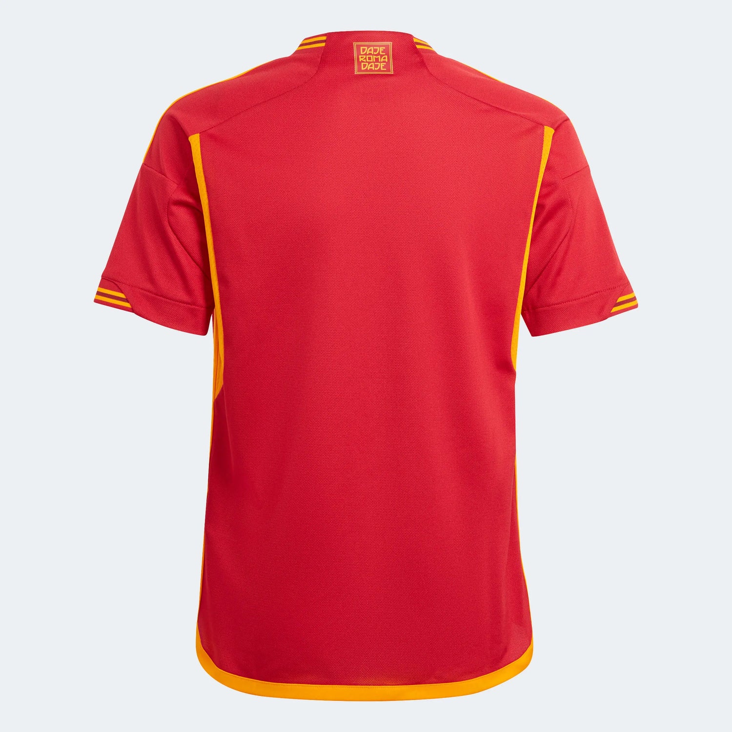 adidas 2023-24 Roma Youth Stadium Home Jersey (Back)