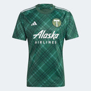 adidas 2023-24 Portland Timbers Men's Stadium Home Jersey (Front)