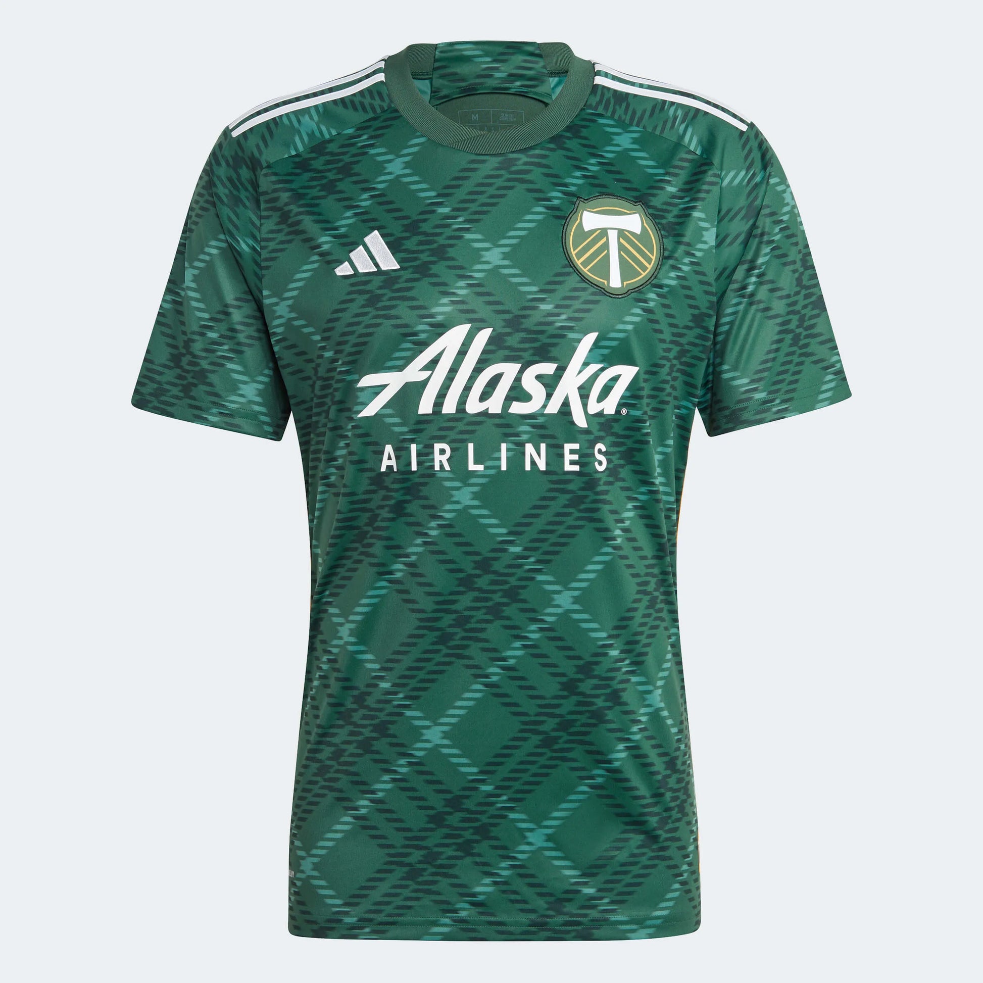 adidas 2023-24 Portland Timbers Men's Stadium Home Jersey (Front)