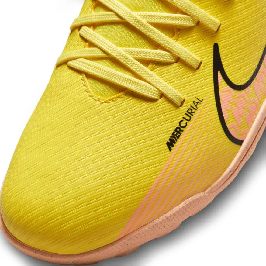 Nike Jr Superfly 9 Club Turf - Yellow Strike - Sunset Glow (Detail 1)