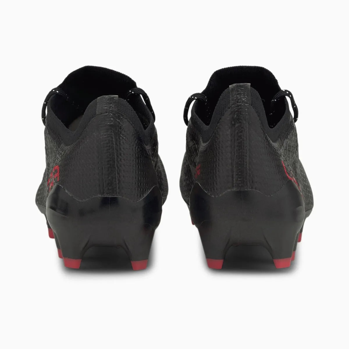 Puma Ultra 1.3 FG-AG - Black-Sunblazing (Pair - Back)