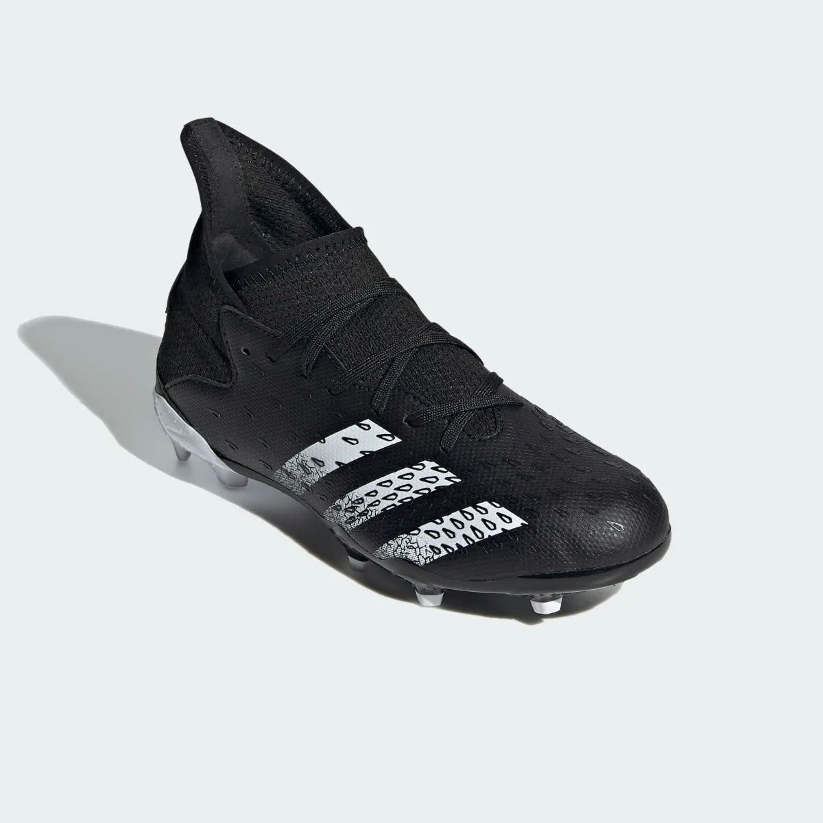 Adidas JR Predator Freak .3 FG - Black-White (Diagonal 1)