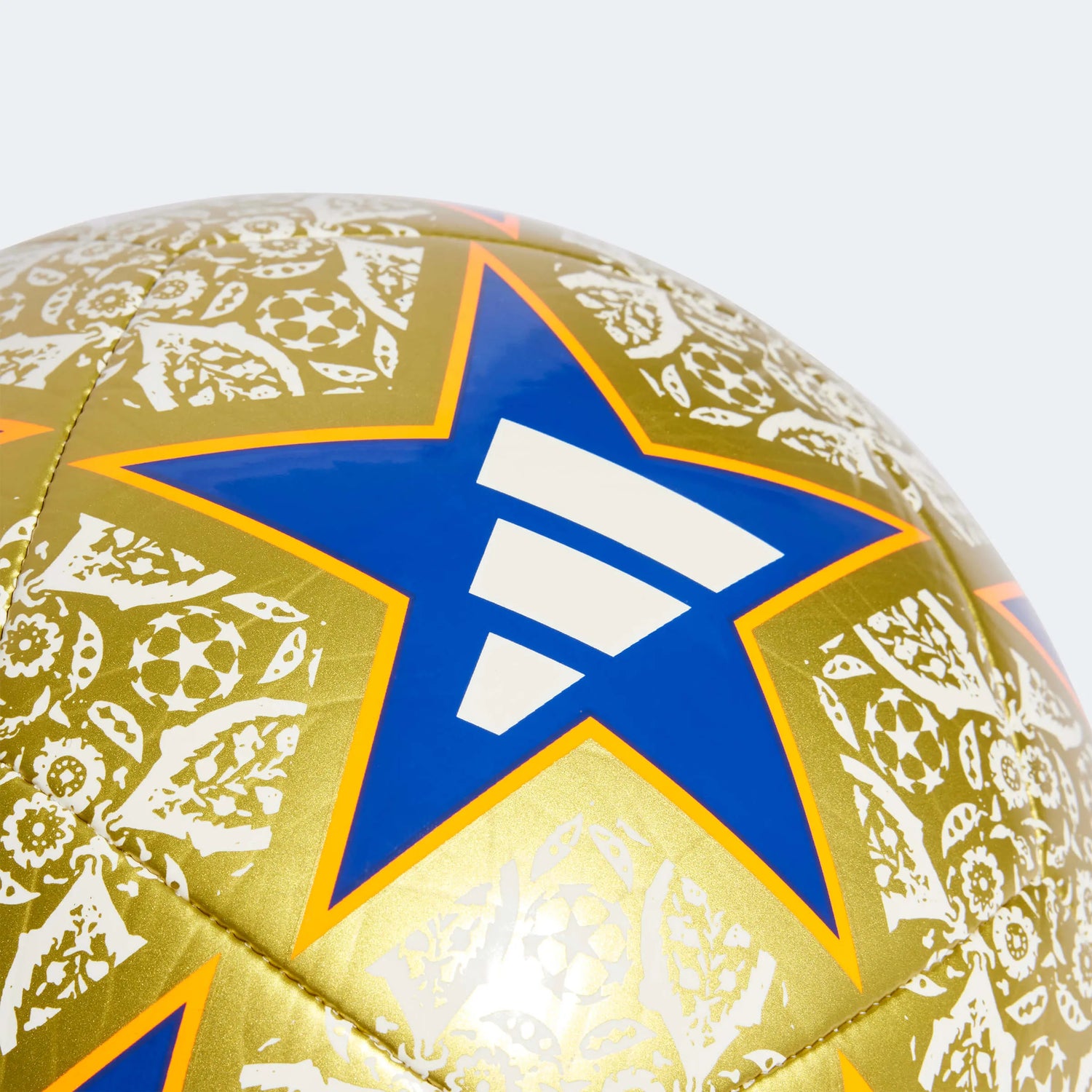 adidas 23 UCL Istanbul Club Ball - Gold-White-Blue (Detail 1)