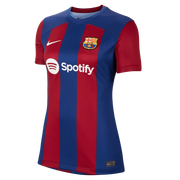 Nike 2023-24 Barcelona Women's Stadium Home Jersey (Front)