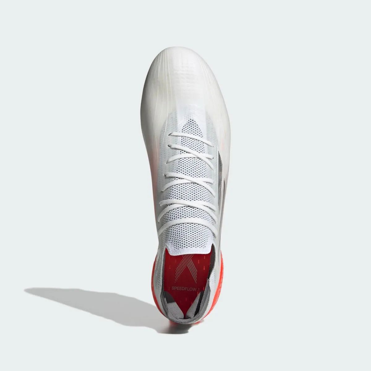 Adidas X Speedflow .1 FG - White-Iron Metallic (Top)