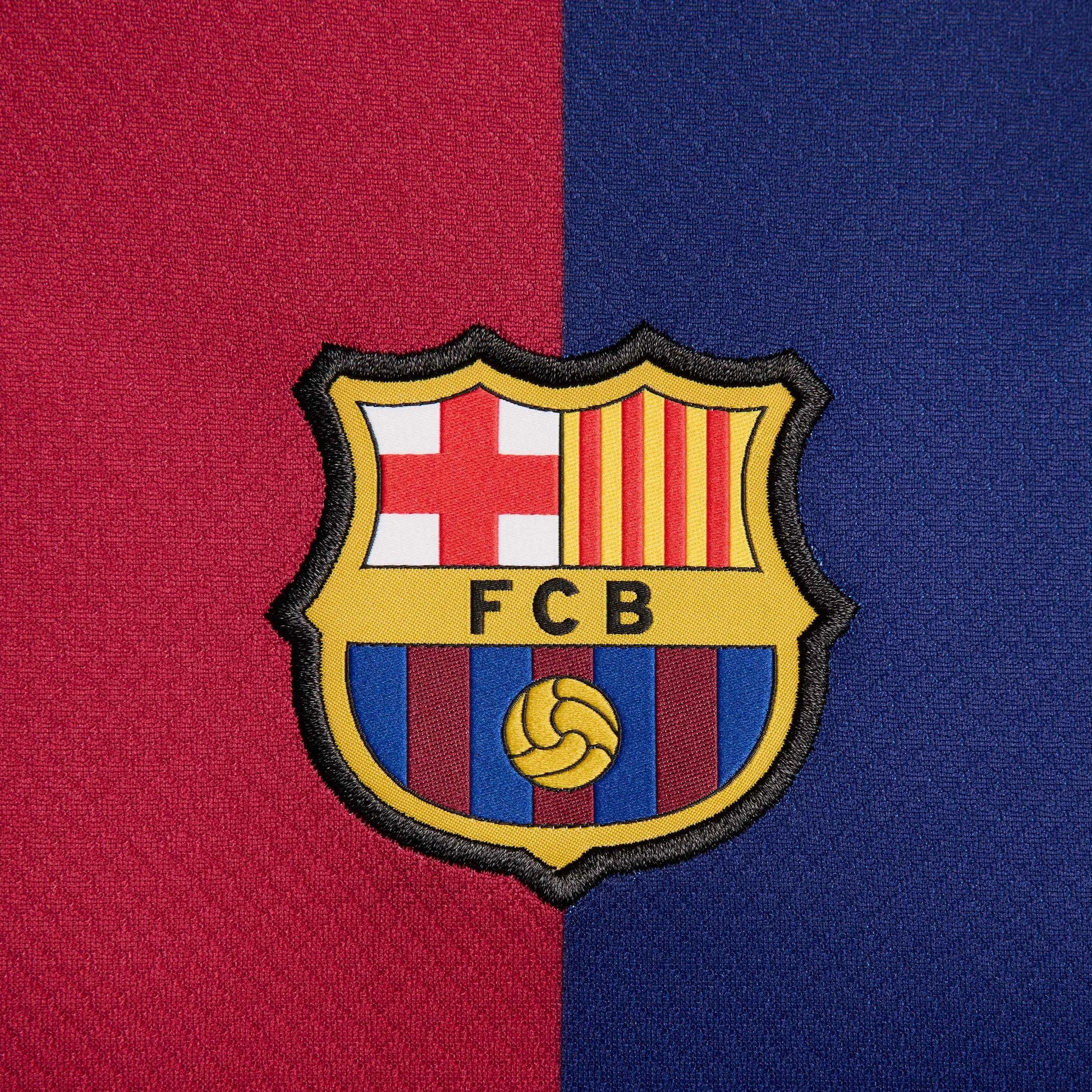 Nike 2024-25 Barcelona Women's Stadium Home Jersey (Detail 3)