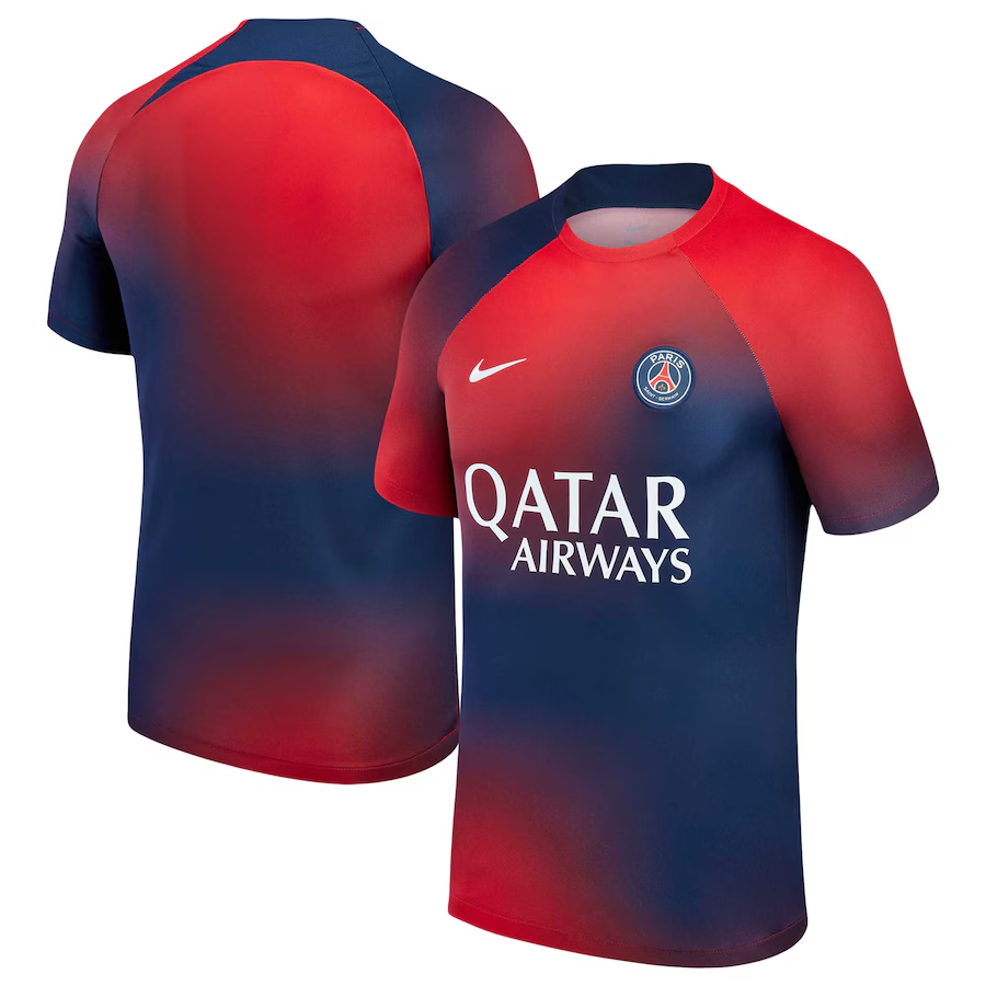 Nike 2023-24 PSG DF Training Top - Navy - Red