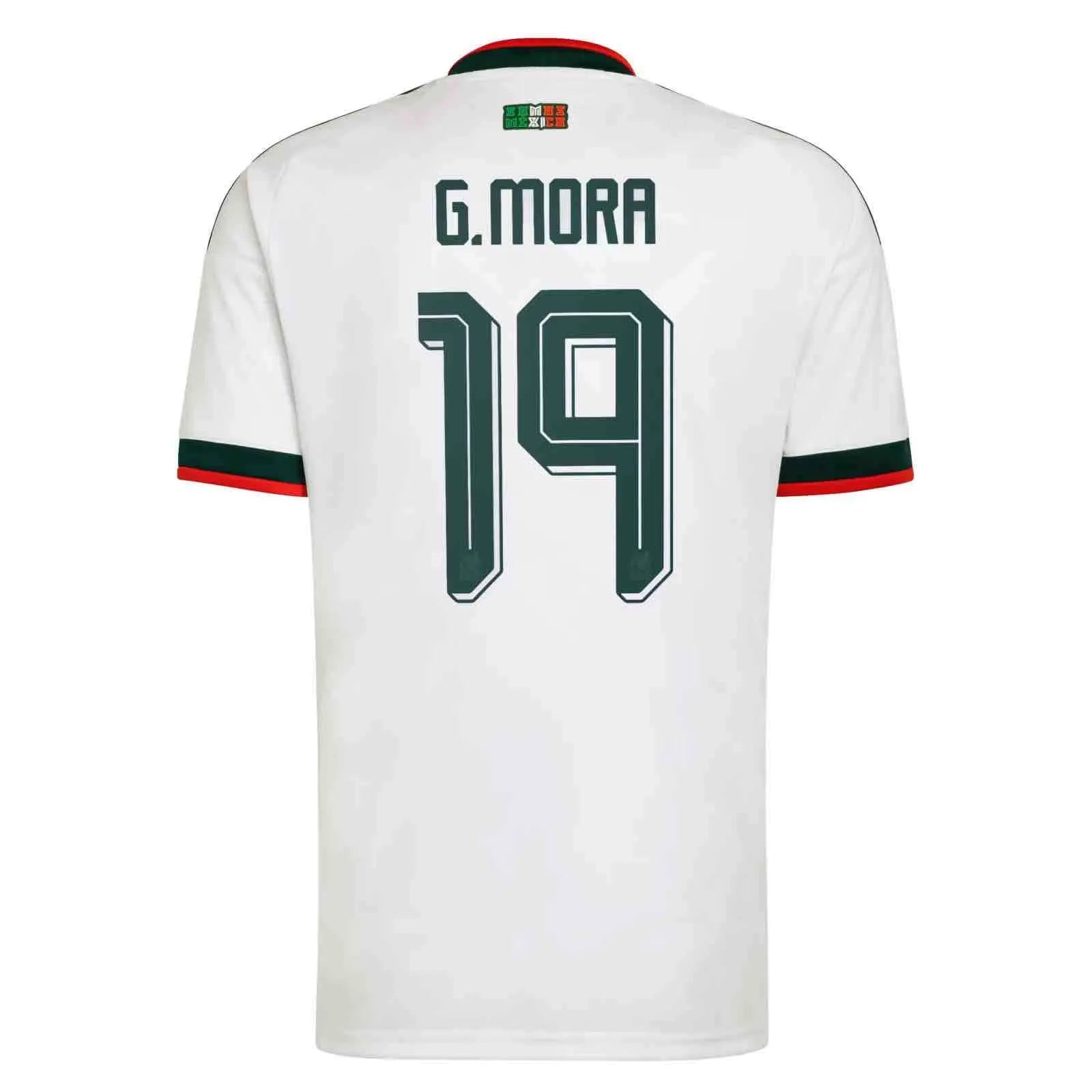 adidas 2026 Mexico Men's Stadium Away Soccer Jersey (G. Mora)