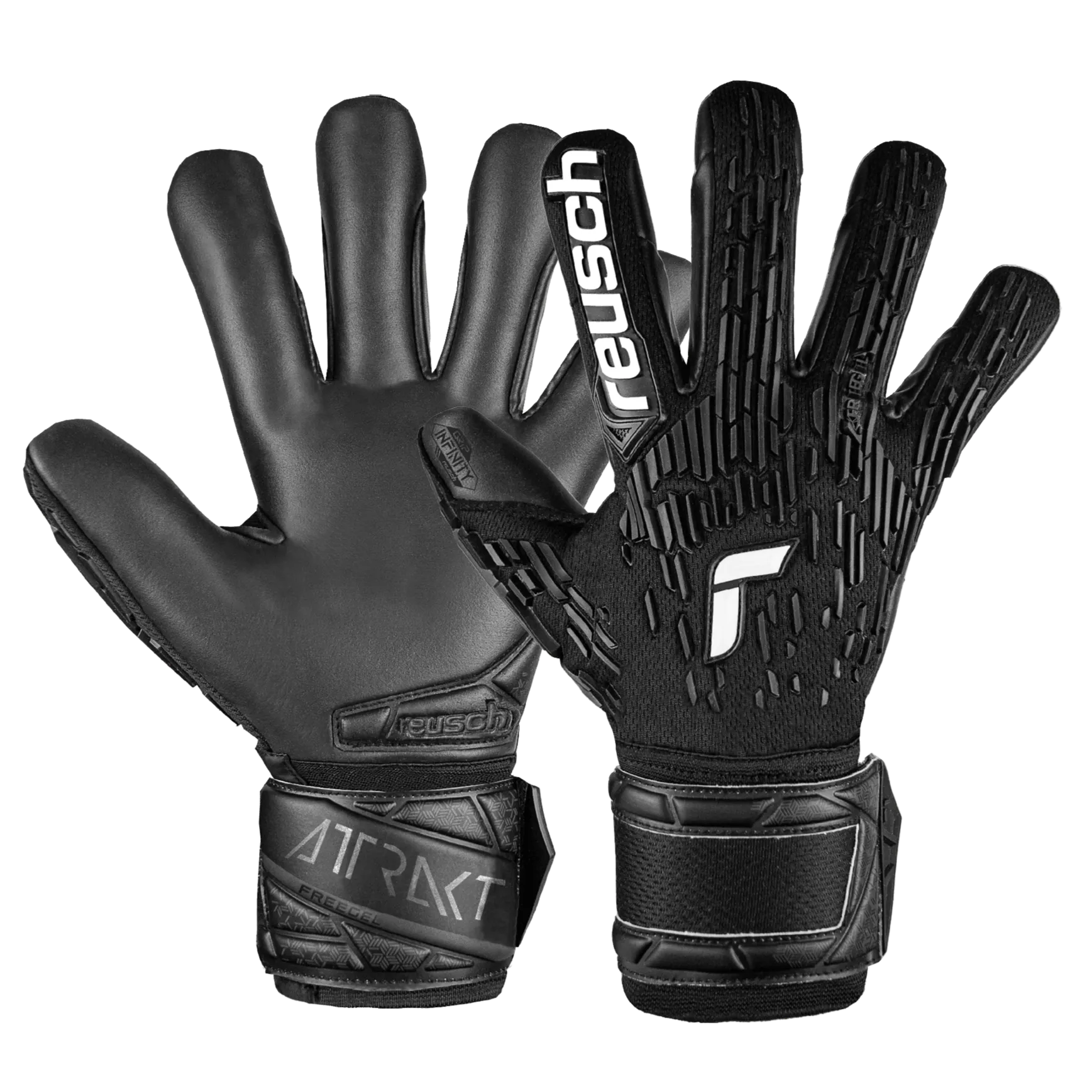 Reusch Attrakt Freegel Infinity FS Goalkeeper Gloves (Set)