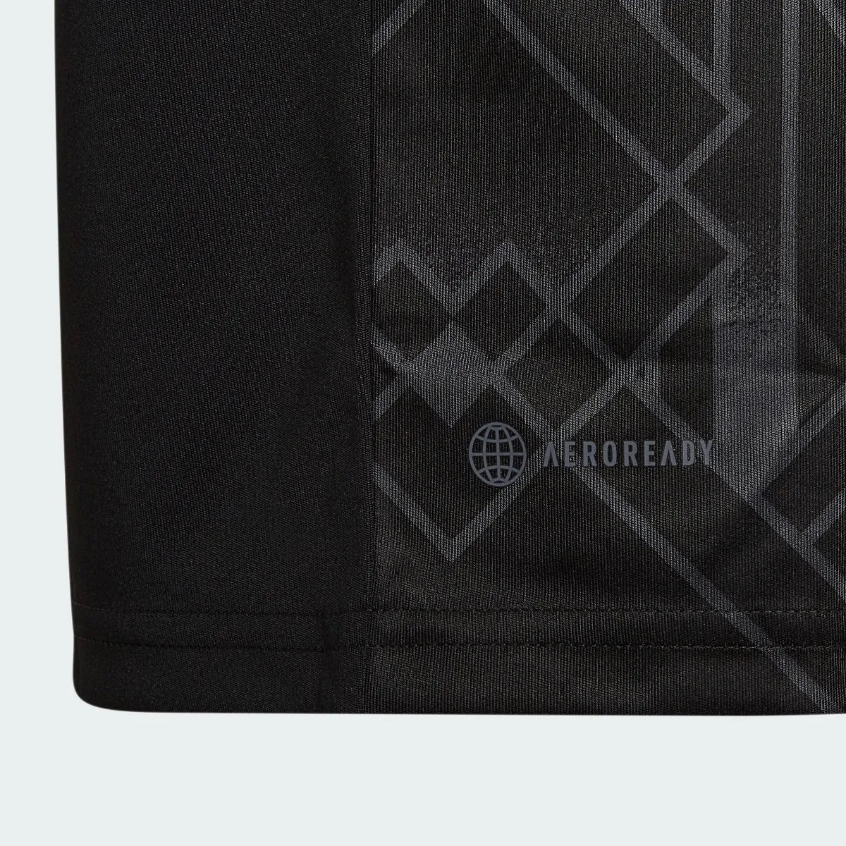 adidas 2022-23 LAFC  Youth Home Jersey - Black-Gold (Detail 3)