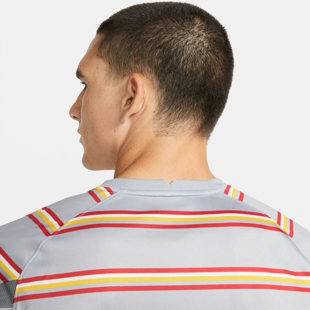 Nike 2021-22 Liverpool DF Pre-Match Jersey - Wolf Grey (Detail 2)