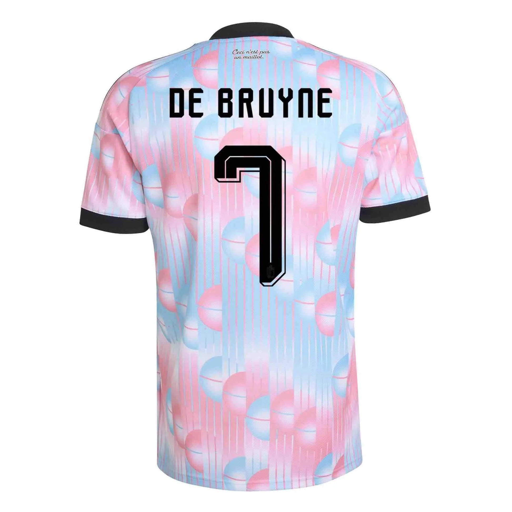 adidas 2026 Belgium Men's Stadium Away Soccer Jersey (De Bruyne)