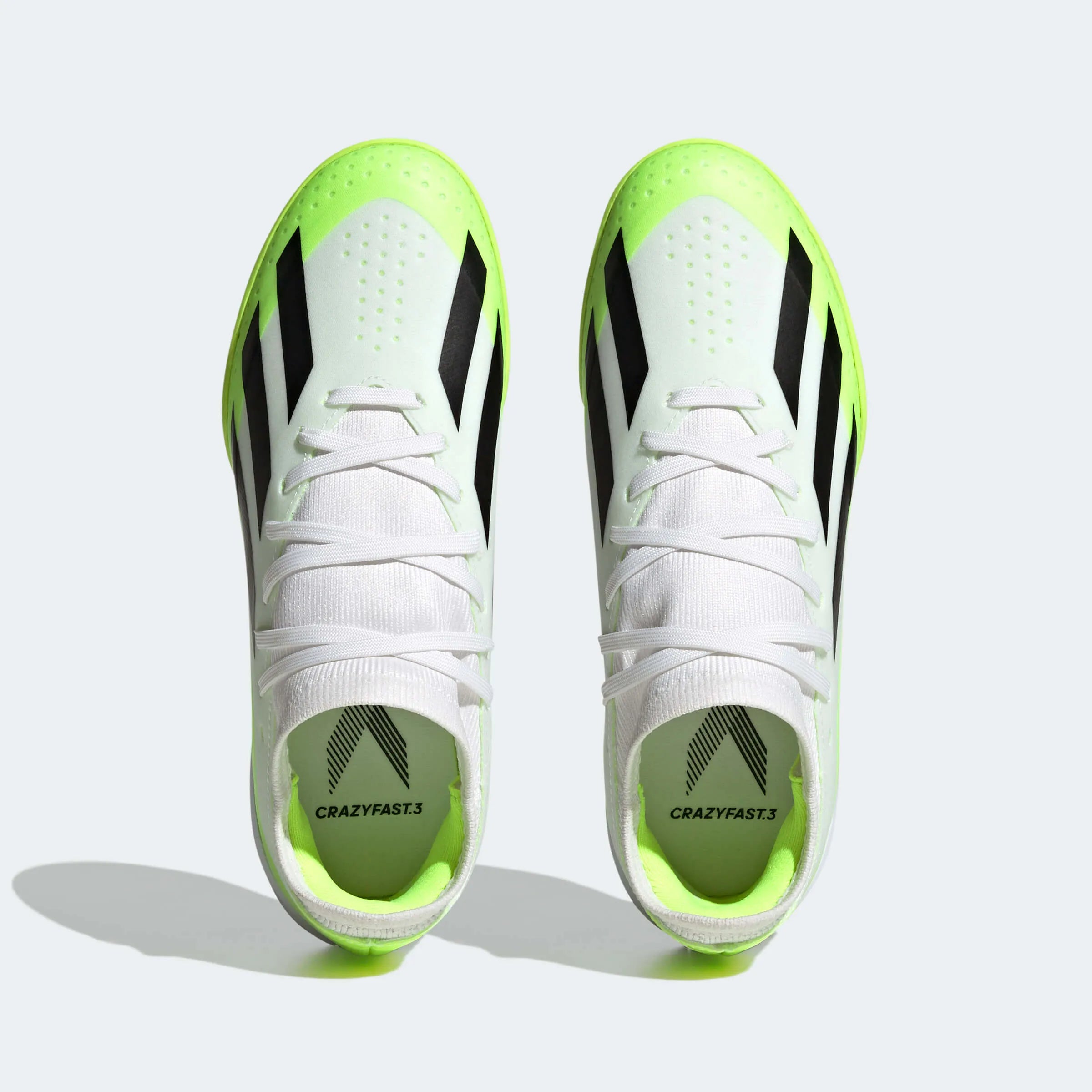 adidas Jr X Crazyfast.3 Indoor - Crazyrush (FA23) (Pair - Top)