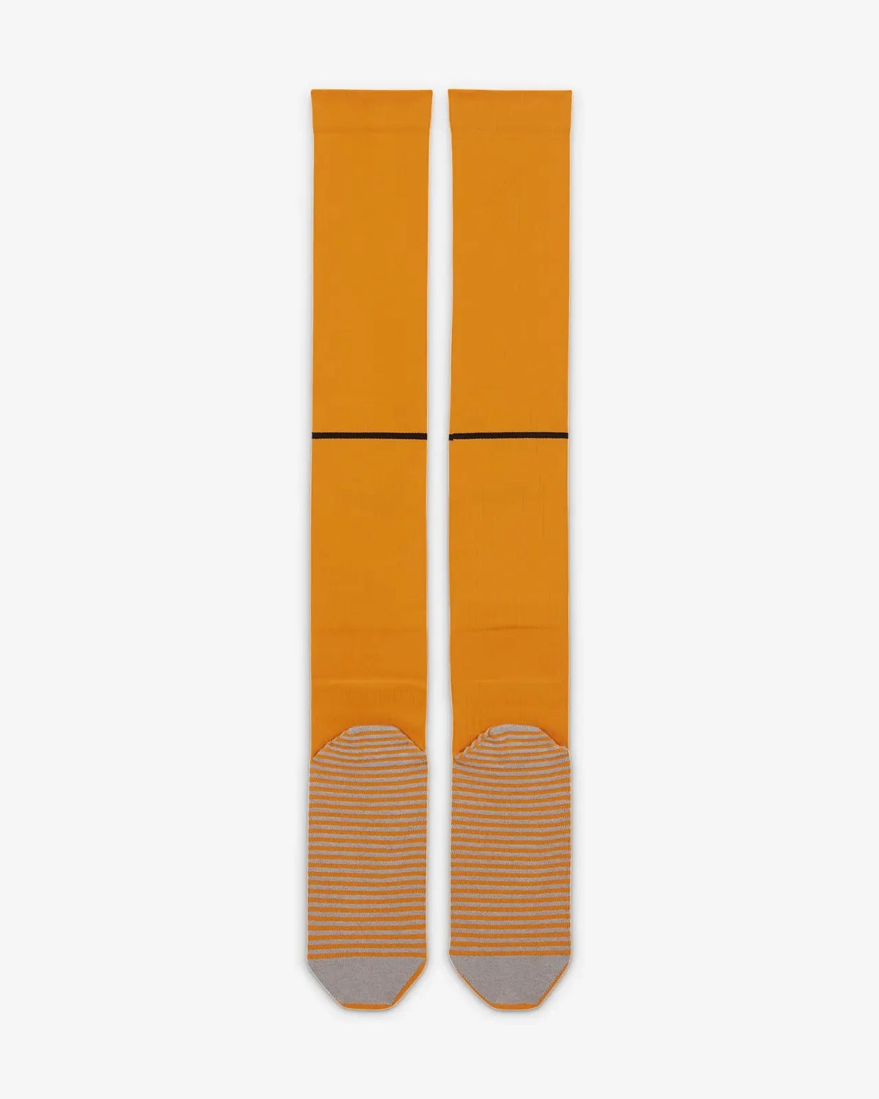 Nike 2022-23 Netherlands Strike Home Knee-High Socks - Orange-Black (Pair - Back)
