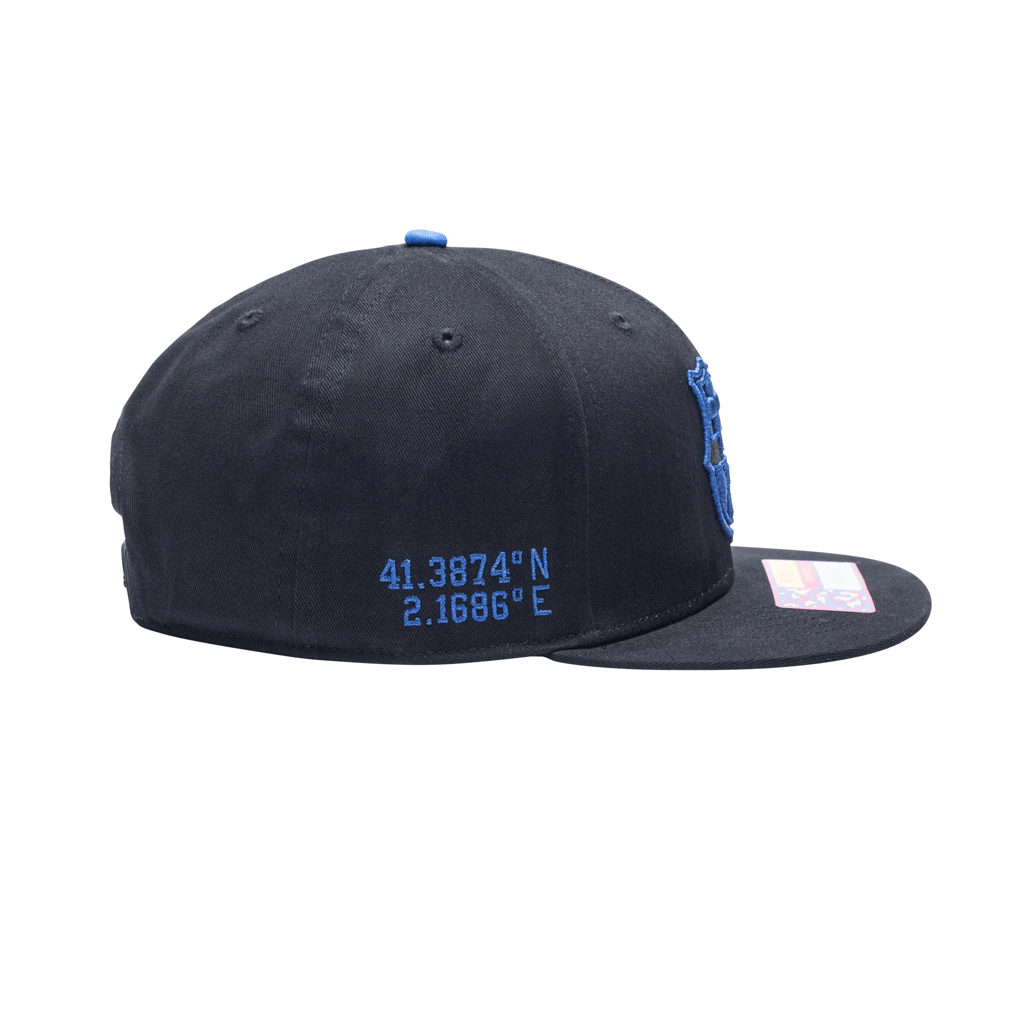 FI Collection Barcelona Locale Snapchat Hat (Side)