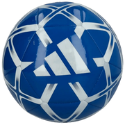 adidas 2024 Starlancer Club Soccer Ball Blue White (Front)