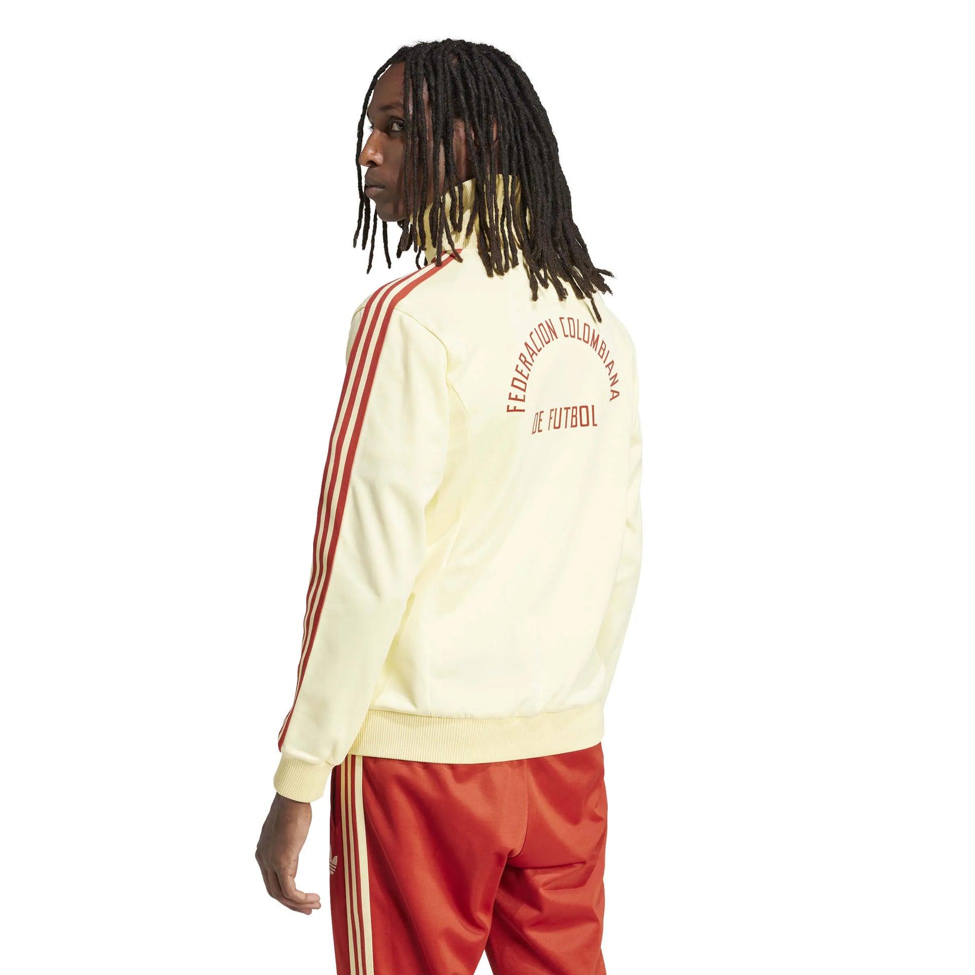 adidas 2023-24 Columbia Men's Beckenbaur Track Top (Model - Back)
